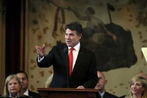 Gov. Rick Perry, R-Texas, delivers his 2013 State of the State Address 
